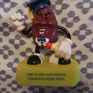 Vintage California Raisins Singer Figure